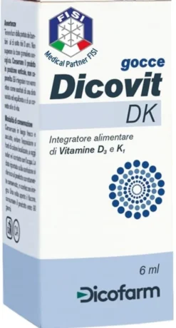DICOVIT DK GOCCE 6 ML SENZA GLUTINE