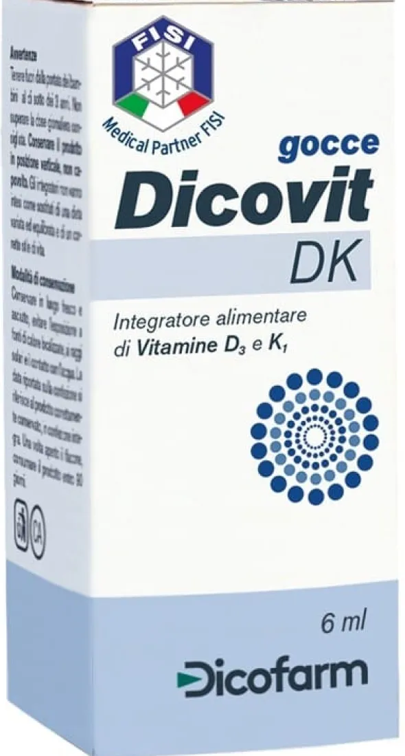 DICOVIT DK GOCCE 6 ML SENZA GLUTINE