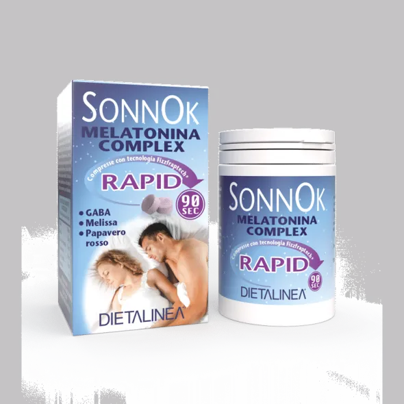 DIETALINEA SONNOK MELATONINA RAPID 60 COMPRESSE
