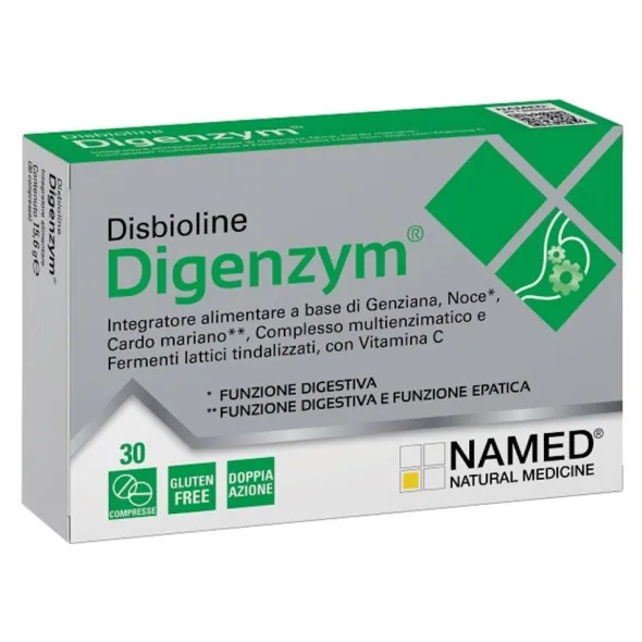 DISBIOLINE DIGENZYM AB 30 COMPRESSE