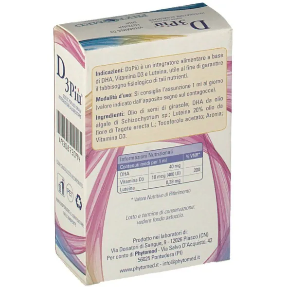 D3PIU GOCCE 20 ML