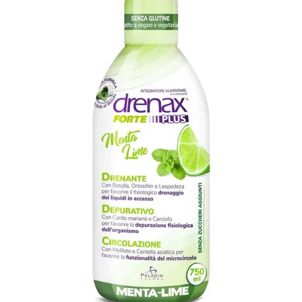 DRENAX FORTE PLUS MENTA/LIME 750 ML