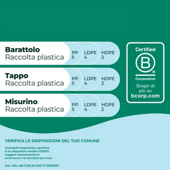 DulcoSoft Irregolarità e Gonfiore, Lassativo, Macrogol e Simeticone per Stitichezza e Pancia Gonfia