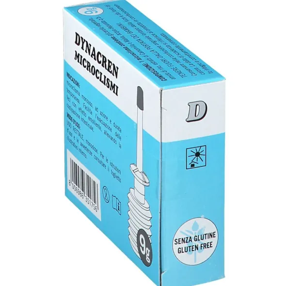 DYNACREN MICROCLISMI CAMOMILLA E MALVA 6 PEZZI DA 9 G PER ADULTI