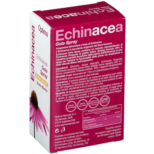 ECHINACEA BENEFIT GOLA SPRAY SENZA ALCOOL 20ML