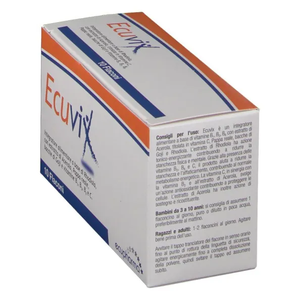 ECUVIX 10 FLACONCINI 10 ML