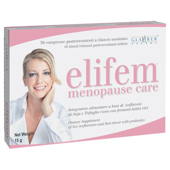 ELIFEM GLAUBER 30 COMPRESSE