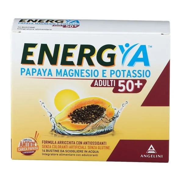 ENERGYA PAPAYA MAGNESIO POTASSIO 50+ 14 BUSTINE