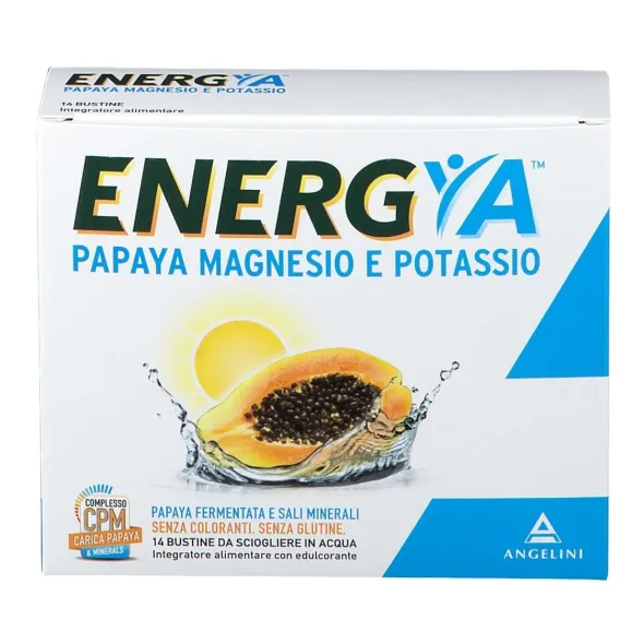 ENERGYA PAPAYA MAGNESIO POTASSIO 14 BUSTINE