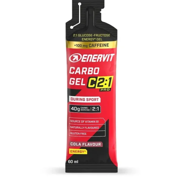 ENERVIT C2 1 PRO CARBO GEL COLA CON CAFFEINA 60 ML