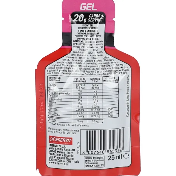 ENERVITENE GEL LAMPONE 25 ML