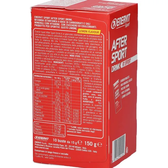 ENERVIT R1 SPORT LIMONE 10BUSTE 15 GRAMMI
