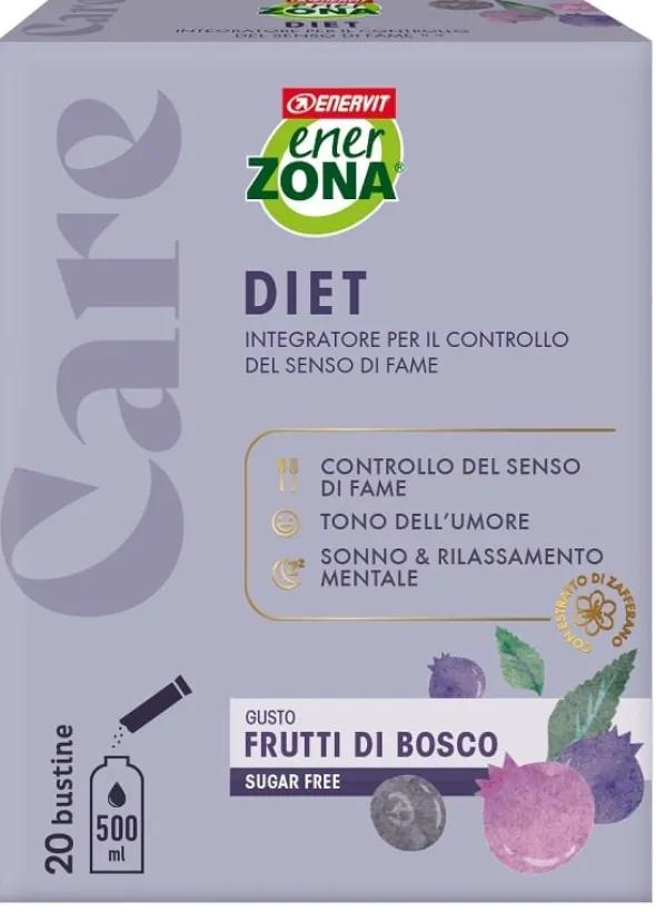 ENERZONA CARE DIET FRUTTI DI BOSCO 20 BUSTINE