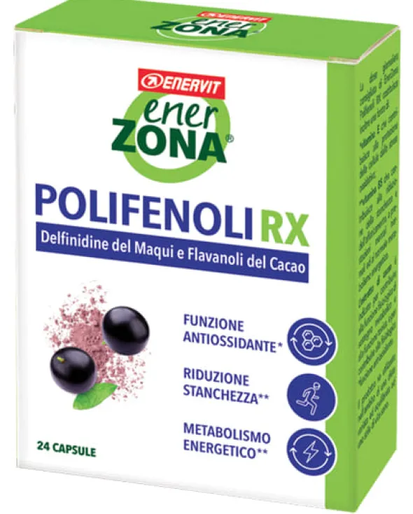 ENERZONA POLIFENOLI RX 24 CAPSULE