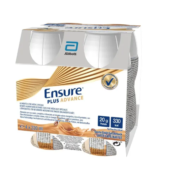 ENSURE PLUS ADVANCE CAFFFE' 4X220ML