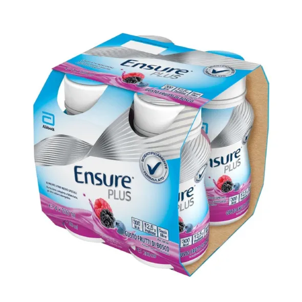 ENSURE PLUS FRUTTI BOSC4X200ML