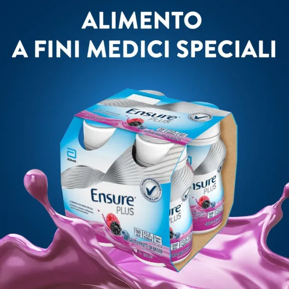 ENSURE PLUS FRUTTI BOSC4X200ML