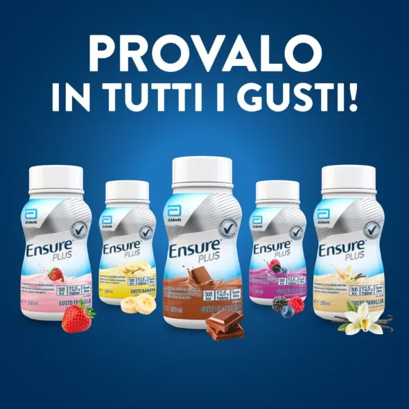 ENSURE PLUS FRUTTI BOSC4X200ML