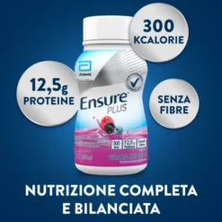 ENSURE PLUS FRUTTI BOSC4X200ML