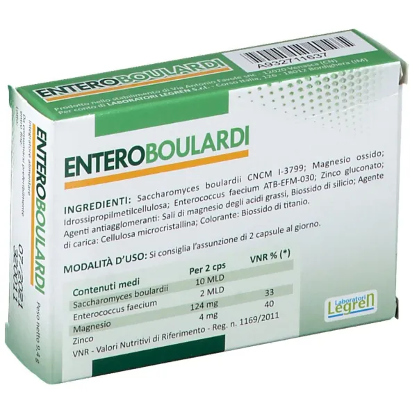 ENTEROBOULARDI 20 CAPSULE
