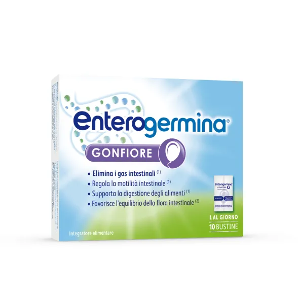 ENTEROGERMINA GONFIORE 10 BUSTINE BIPARTITE