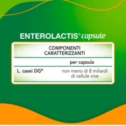 ENTEROLACTIS 20 CAPSULE 8 MILIARDI DI CELLULE VIVE