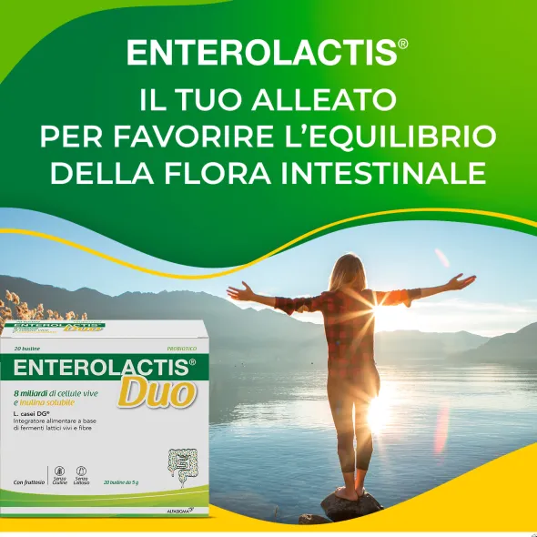 ENTEROLACTIS DUO INULINA 20 BUSTINE 5 G