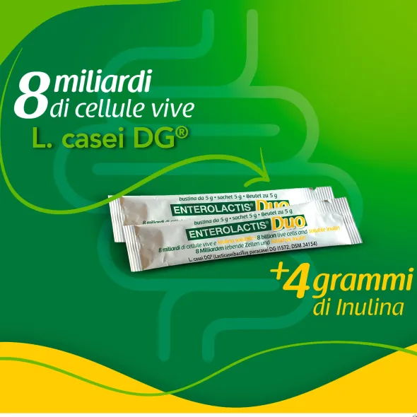 ENTEROLACTIS DUO INULINA 20 BUSTINE 5 G