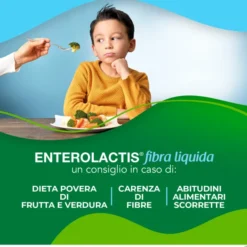 ENTEROLACTIS FIBRA LIQUIDA 12 FLACONCINI DA 10 ML