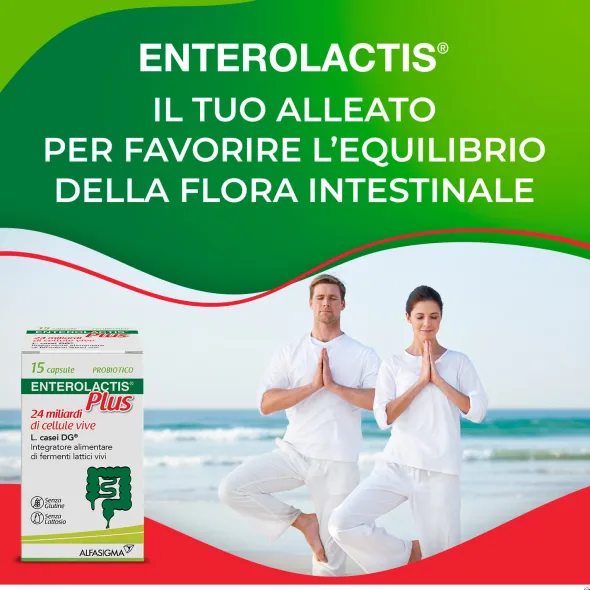 ENTEROLACTIS PLUS 15 CAPSULE