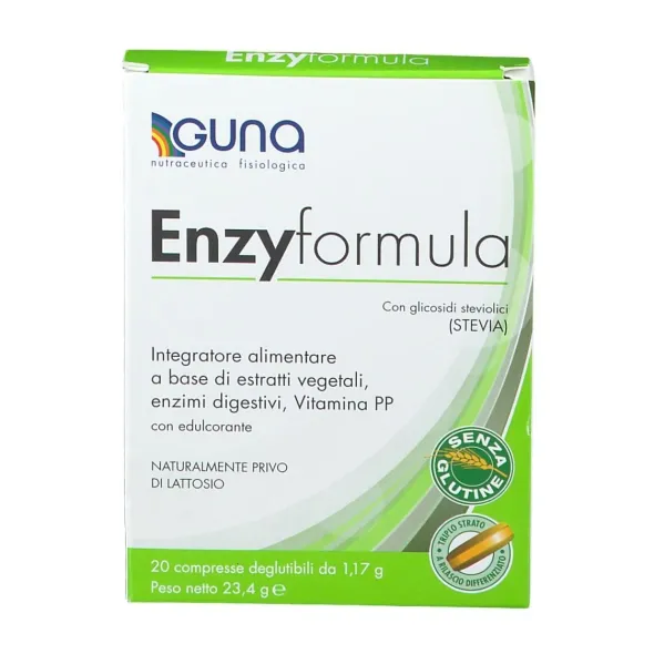 ENZYFORMULA 20 COMPRESSE DEGLUTIBILI