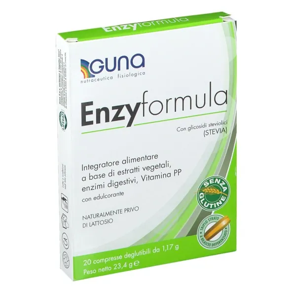 ENZYFORMULA 20 COMPRESSE DEGLUTIBILI