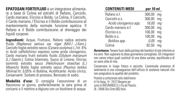 EPATOSAN FORTE FLUID 10 FLACONCINI DA 10 ML