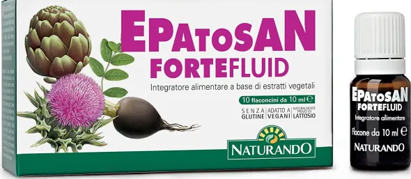 EPATOSAN FORTE FLUID 10 FLACONCINI DA 10 ML