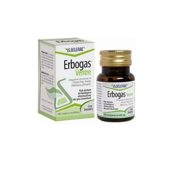 ERBOGAS VENTRE 100 COMPRESSE