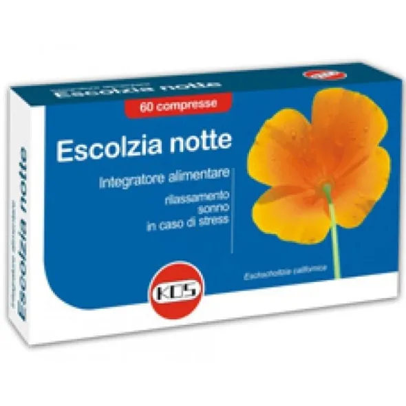 ESCOLZIA NOTTE 60 COMPRESSE