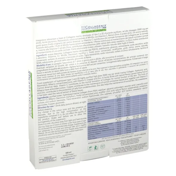 ESI BIOCOLLAGENIX 10 DRINK X 30 ML