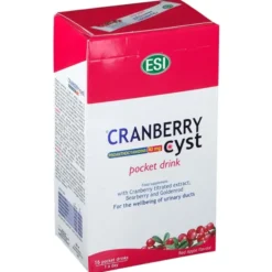 ESI CRANBERRY CYST POCKET DRINK 16 BUSTINE