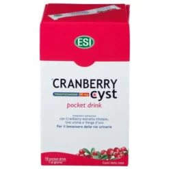ESI CRANBERRY CYST POCKET DRINK 16 BUSTINE