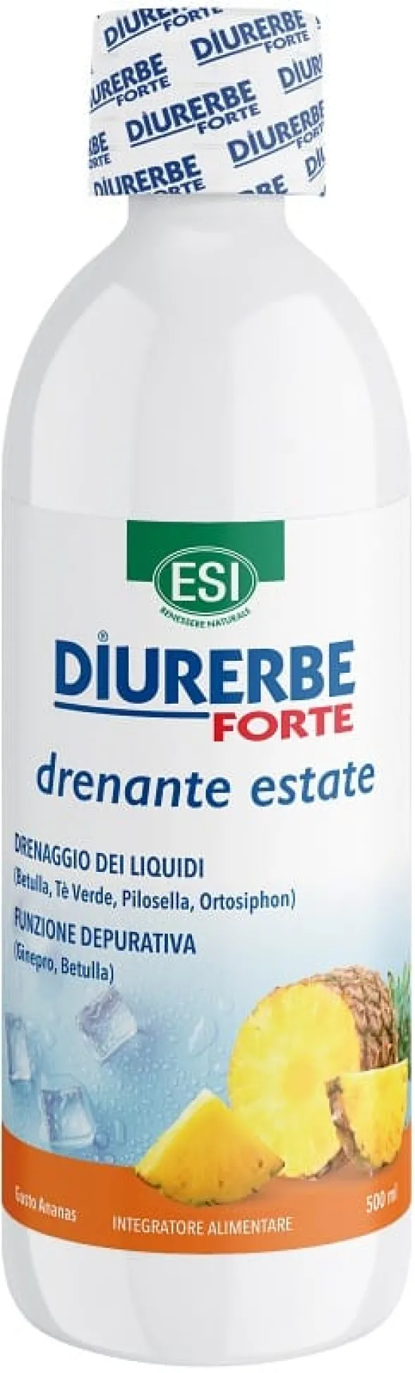 ESI DIURERBE FORTE DRENANTE ESTATE ANANAS BIPACK 500 ML + 500 ML