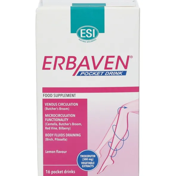 ESI ERBAVEN POCKET DRINK 16 POCKET DRINK DA 20 ML GUSTO LIMONE