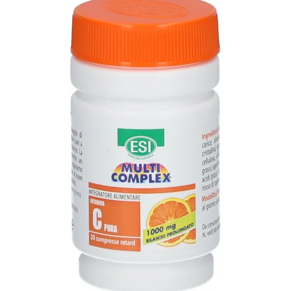 ESI MULTICOMPLEX VITAMINA C PURA 1000 MG RETARD 30 COMPRESSE