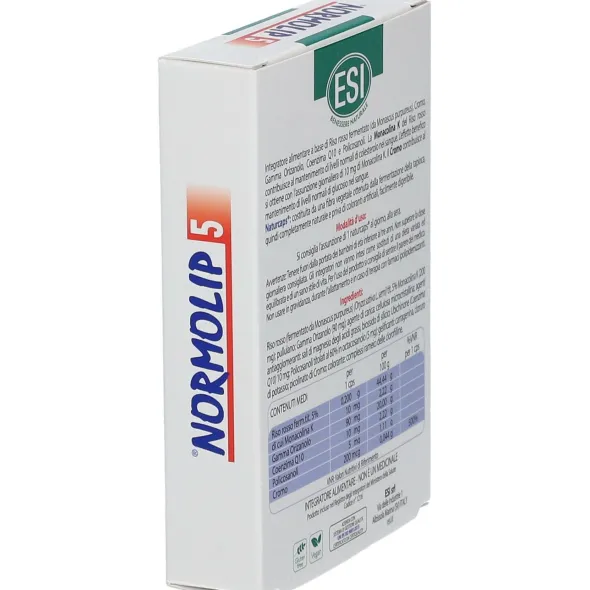 ESI NORMOLIP 5 30 CAPSULE