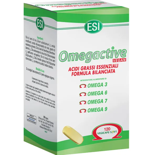 ESI OMEGA V VEGAN 120 CAPSULE MOLLI SENZA GLUTINE