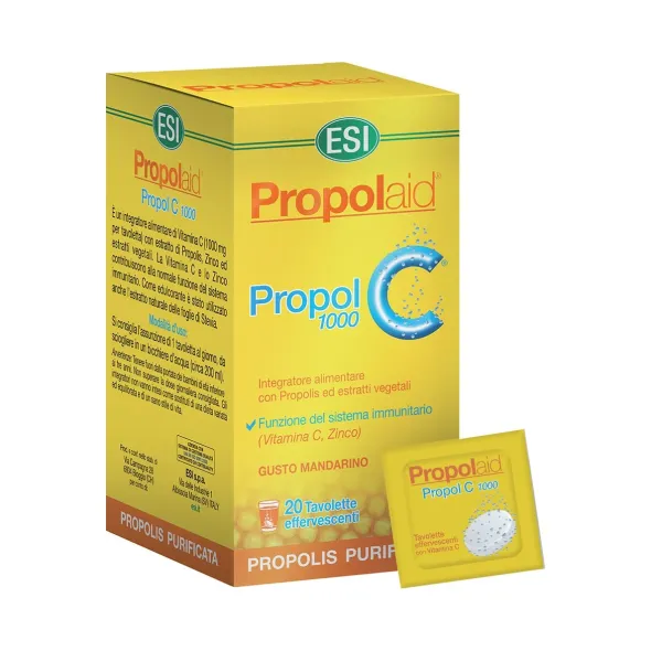 ESI PROPOLAID C 1000 20 TAVOLETTE EFFERVESCENTI