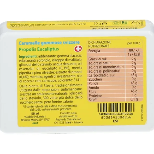ESI PROPOLAID PASTIGLIE MORBIDE EUCALIPTO 50 G