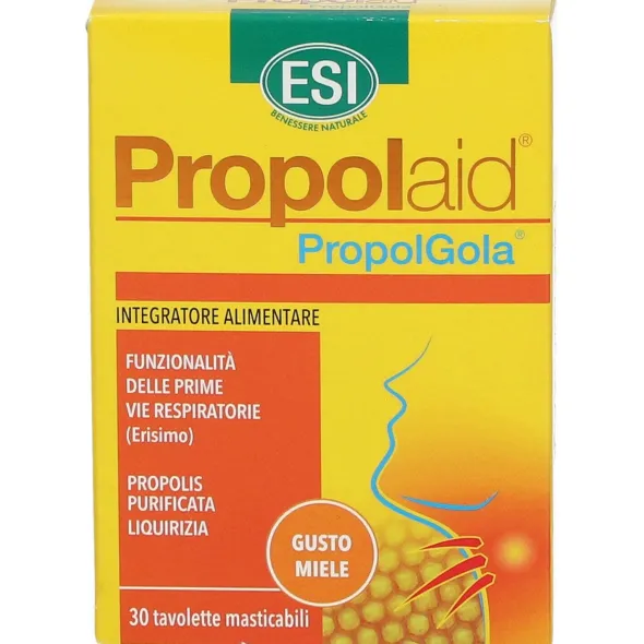 ESI PROPOLAID TAVOLETTE GOLA MIELE 30 TAVOLETTE