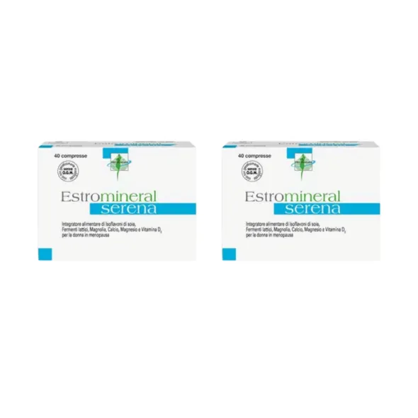 ESTROMINERAL SERENA 40 COMPRESSE Pack X2