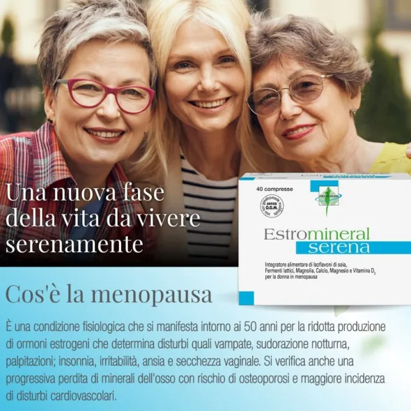 ESTROMINERAL SERENA 40 COMPRESSE
