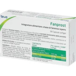 FANPROST TEVA 30 CAPSULE SOFTGEL